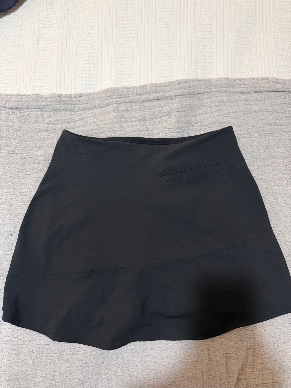 Nike Women’s Black Athletic Skort with Subtle Swoosh Accent - Picture 3 of 3